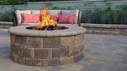 Lighting & Features — fire feature sample 01