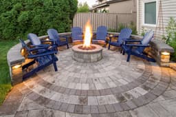 Lighting & Features — fire feature sample 03