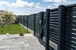 Lighting & Features — metal fencing sample 08